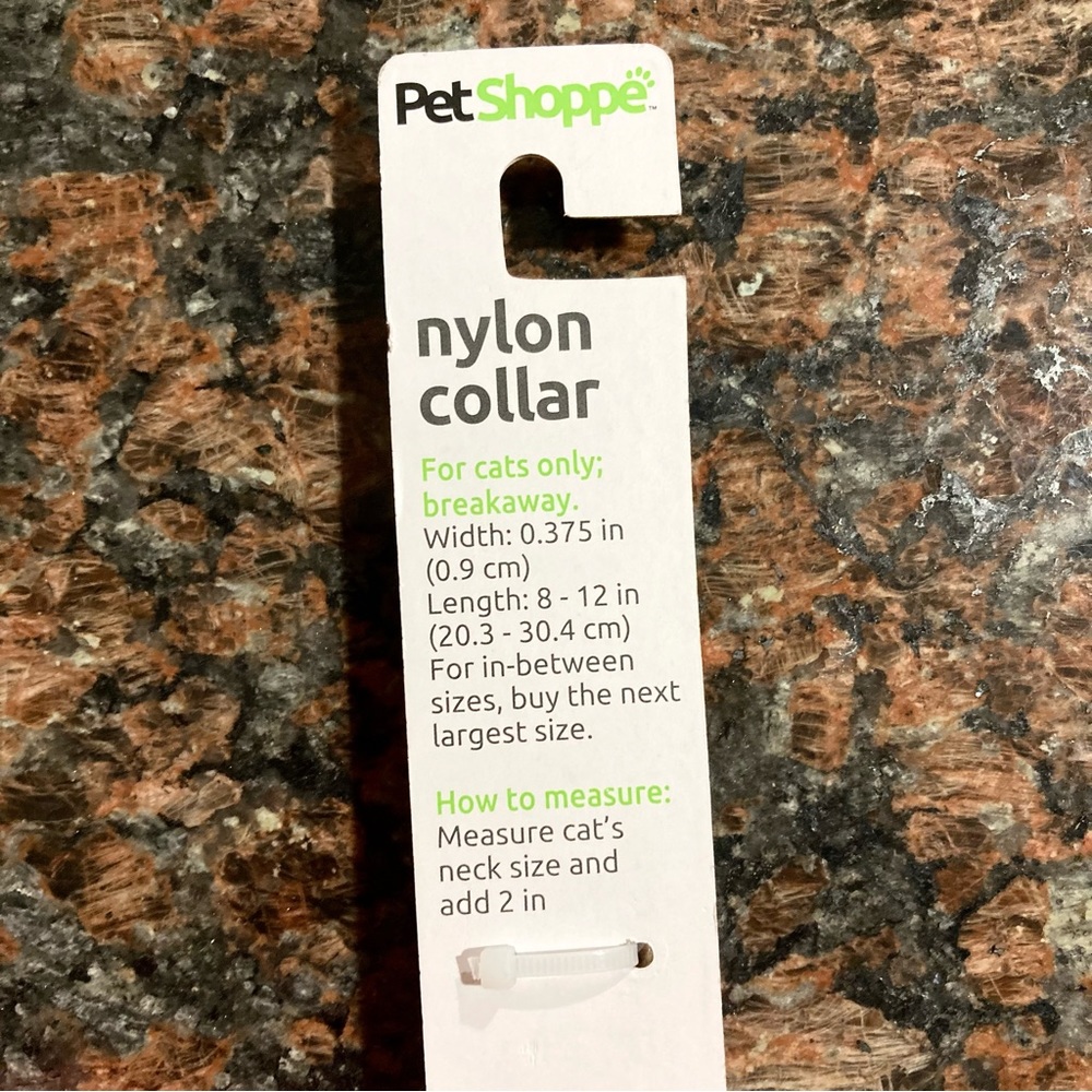NWT Yellow/Green Nylon Breakaway Cat Collar with Bell 3/8" x 8-12" - Picture 4 of 4